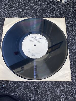 Rare 10  Record - Deroy Sound Service - Test Pressing White Label - Private