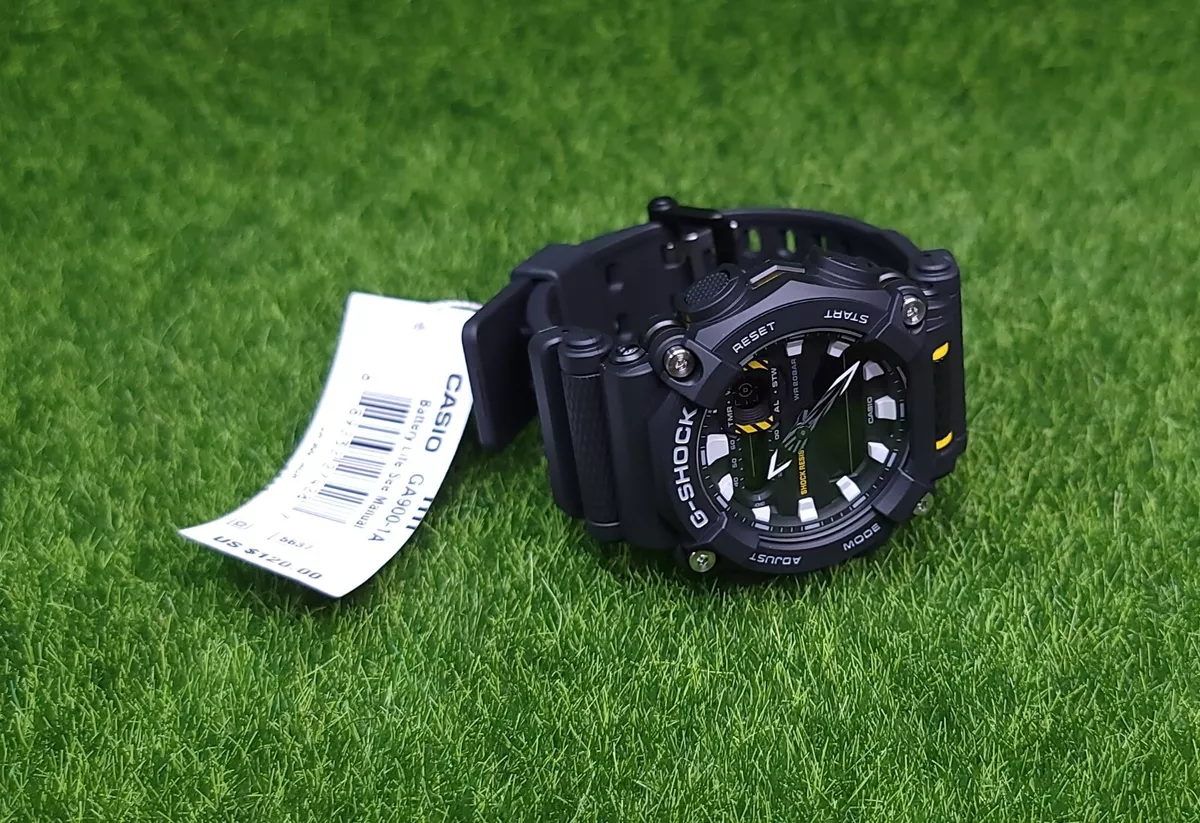 Men's Casio G-Shock Digital Analog Military Style Black Men&