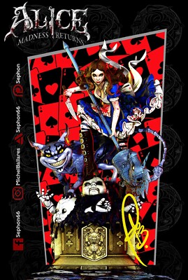 Alice Madness Returns Resin Modell Bausatz zum Zusammenbauen und Bemalen