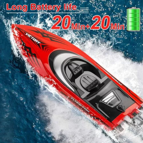 Radio Remote Control 20+MPH RC High Speed Racing Boat RTR FAST for Kids Gift Toy - Picture 2 of 10
