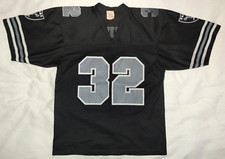 LOS ANGELES RAIDERS VINTAGE 90S AUTHENTIC MISTER BADGE JERSEY #32 NFL ONE SIZE
