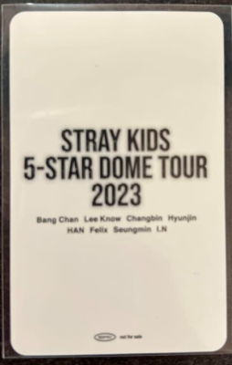 Stray Kids HAN 5STAR Dome Tour 2023 OSAKA 1st Limited official