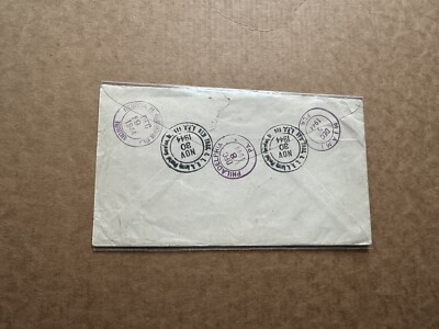 US Prexy Postal History (24-5j) 1944 Uprated Stationery +Franking