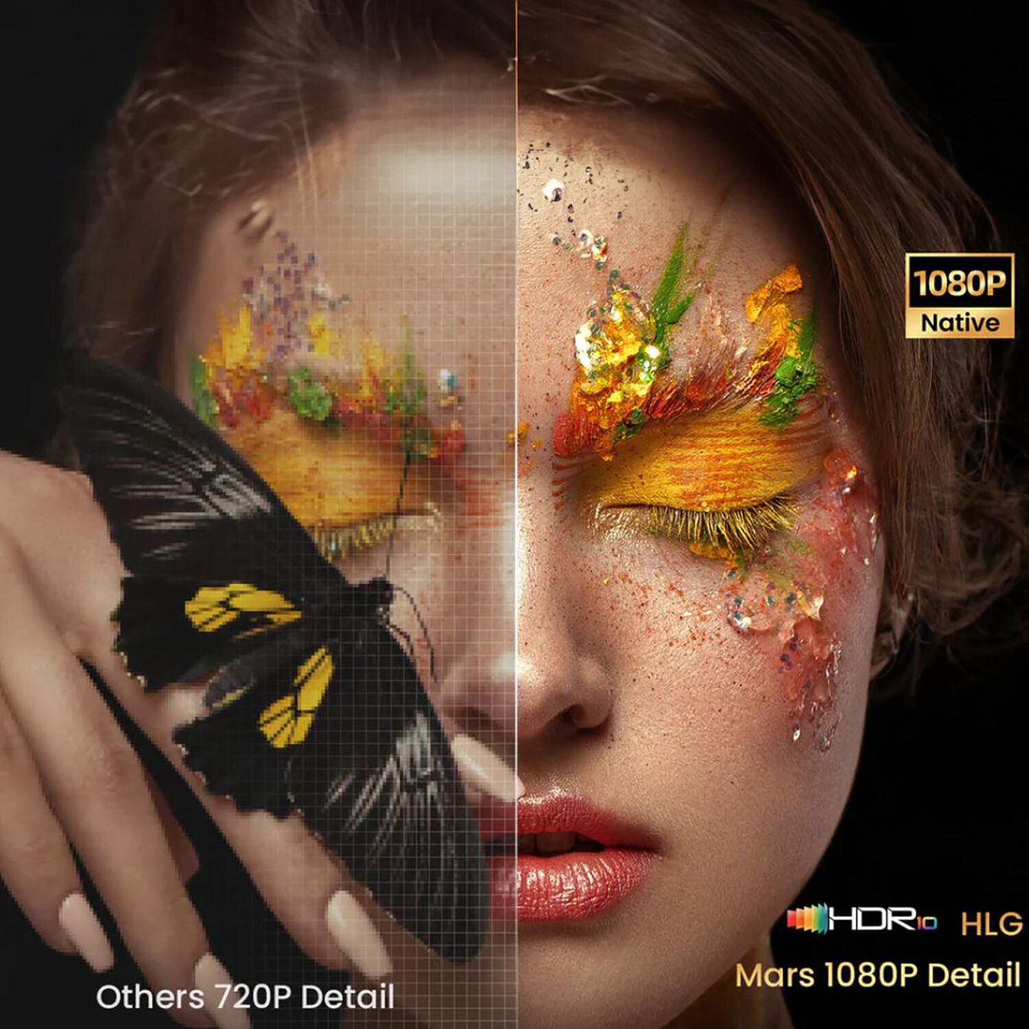 Thumbnail - Projektor Beamer Dangbei Mars, Full Hd (1920 X 1080), 2100 Ansi-lumen