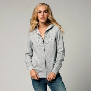 white fox racing moletom com capuz