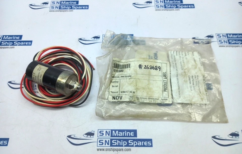 Whitman Controls P95-3-52L72 Pressure Switch Nov-National 7818900 - Image 2 of 4
