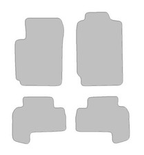 Fußmatten passend für Suzuki Grand Vitara II Typ JT, TE, TD 3 türig (Baujahr 200