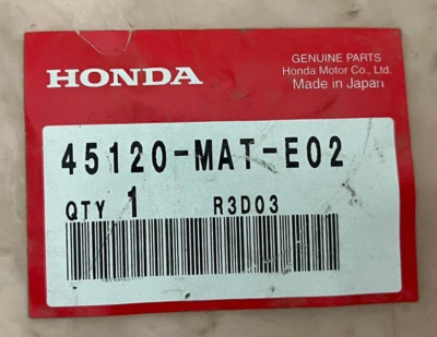 Honda OEM Right Front Brake Disk 1999-2003 Cbr1100xx 45120-mat-e02