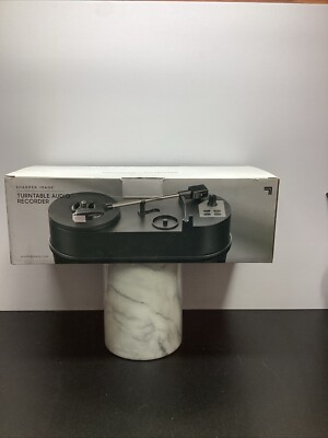Sharper Image Turntable Audio Recorder, Turntable to MP3 converter