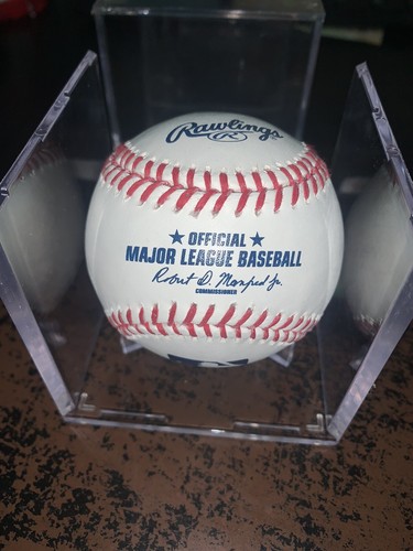 DETROIT TIGERS, MINNESOTA TWINS, MICHAEL FULMER SIGNED MAJOR LEAGUE BASEBALL - Picture 5 of 11