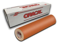 12" X 10yd - Nut Brown Matte Oracal 631 Exhibition Cal Vinyl Roll