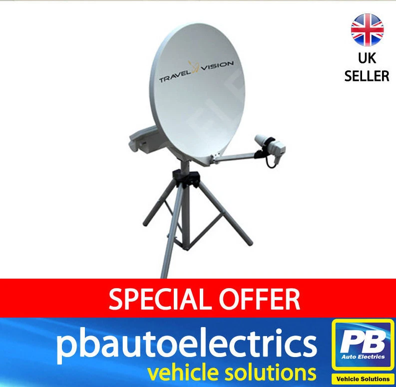 Travel Vision R6 65cm Portable Automatic Satellite System R65 35 01 003 0