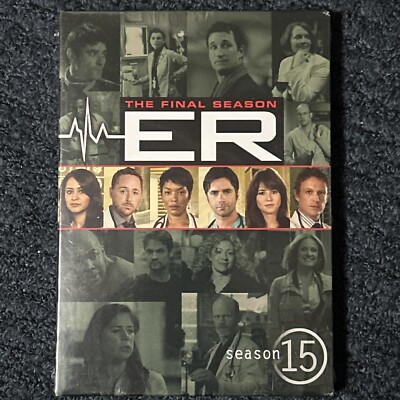 ER Complete Fifteenth FINAL Season 2008 Widescreen New In Factory Sealed Plastic