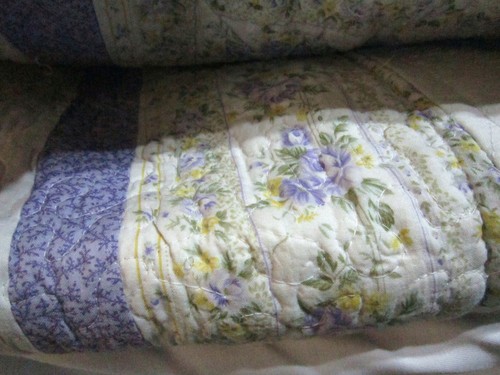 Nuevo ""Makayla"" TAMAÑO KING EDREDÓN Herencia Hecho a Mano Bordado Flores Púrpura - Imagen 19 de 24