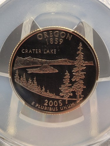 2005-S Oregon PR69DCAM Proof Quarter PCGS Deep Cameo - Picture 4 of 4
