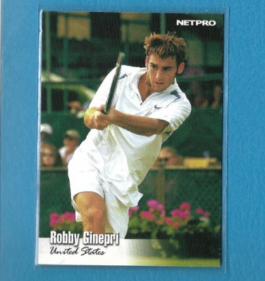 2003 NetPro Robby Ginepri Card, Tennis ATP Tour USA #59
