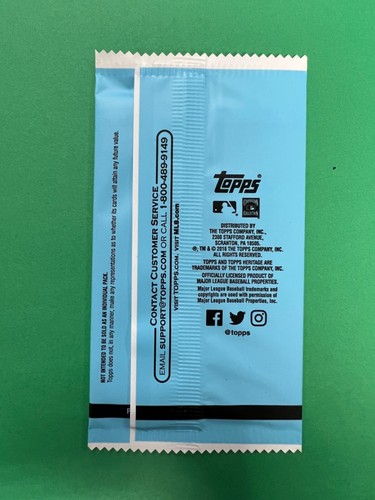 2018 TOPPS HERITAGE HIGH NUMBER ORIGINAL 1969 50TH BOX LOADER UPOPENED SEALED - Picture 2 of 2