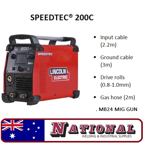 Lincoln SPEEDTEC® Mig 200C Ready To Weld K14099-2 - Picture 1 of 3