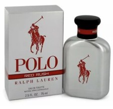 Ralph Lauren Polo Red Rush Men's 2.5oz/ 75mL. EDT Spray New IN Sealed Box