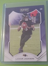 2021 Panini Playoff Football Lamar Jackson #25 Baltimore Ravens 🏈