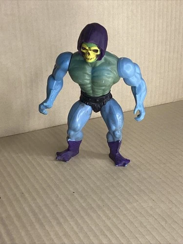 MOTU He-Man Skeletor Action Figure Soft Head 1981 Taiwan Vintage Original