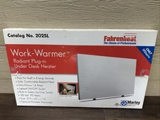 NEW Marley 202SLC Under Desk Flat Panel Radiant Plug-In Heater 170W 202SL Series