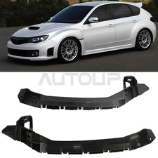 Front Left & Right Side Bumper Bracket Set Fit Subaru Impreza Wrx Sti 2008-2014