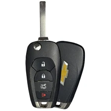 Used Worn Unlocked 2016-2019 Chevy Cruze Flip Key Remote LXP-T004 Uncut Blade