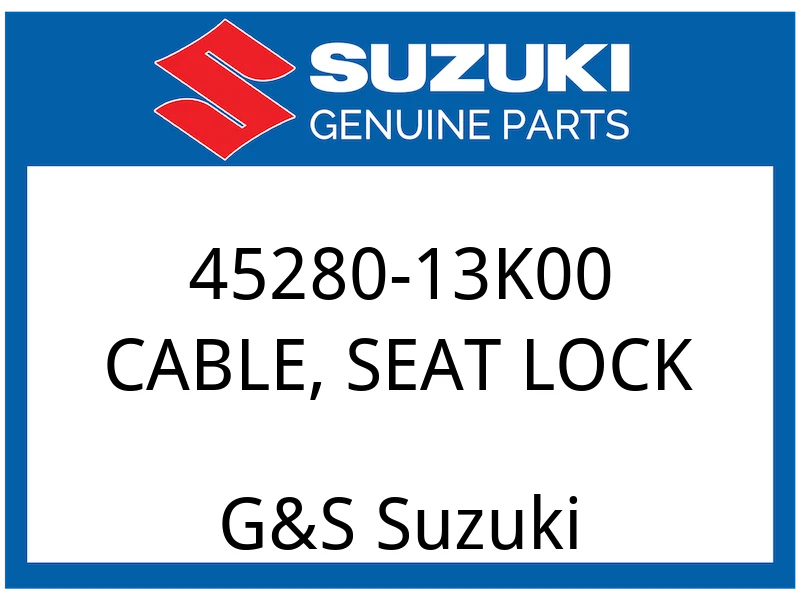 CABLE, SEAT LOCK