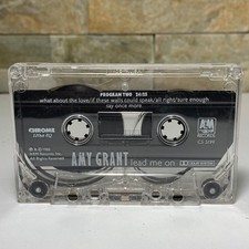 Amy Grant Lead Me On Cassette Tape 1988 A M Records Christian Pop CS 5199 Album
