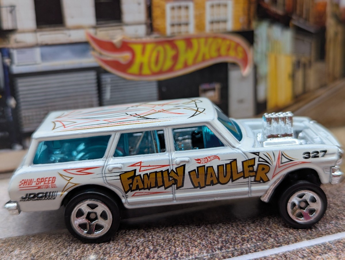 2025 GASSERS Exclusive 64 CHEVY NOVA GASSER➽white;FAMILY HAULER