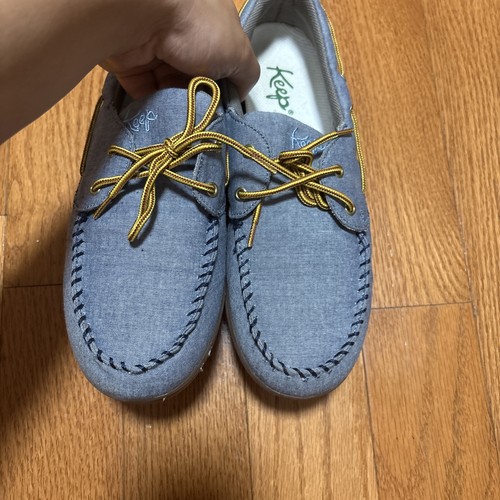 Keep Blue Denim Zapatos de Barco Unisex M 8/WM 9.5 - Imagen 1 de 5