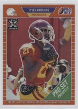 2021 Leaf Pro Set Metal Orange Rainbow 1/15 Tyler Vaughns #96 a8x