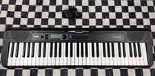 Casio Casiotone CT-S190 Portable Keyboard Electronic Piano Bundle 61-Key