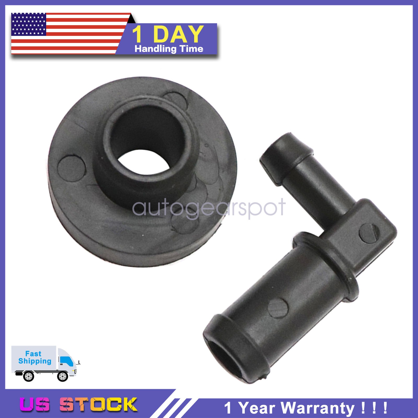 For Husqvarna 532139277 532003645 1 Set Fuel Tank Stem & Bushing Kit