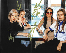 * THE BEACHES * signed 8x10 photo * BLAME MY EX * NO HARD FEELINGS * COA *