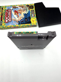 Cobra Command (Nintendo NES) Authentic, W/ Box & Sleeve No Manual 