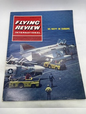 Flying Review International Magazine October 1967 Vol 22 No 14 US Navy Europe