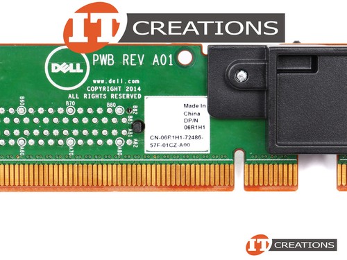 DELL RISER CARD 3 FOR DELL POWEREDGE R630 - RISER BOARD 3 SLOT 2 PCI-E X16 6R1H1 - Picture 4 of 4