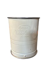 VINTAGE ANDROCK Metal Hand-i-Sift Jr Flour Sifter Retro Red Handle, Made In USA