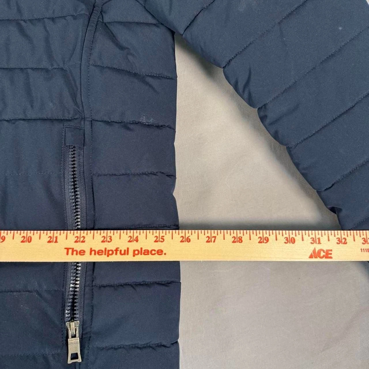 Nautica navy blue puffer jacket - product detail image 5