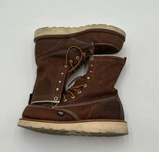 Thorogood 804-4478 Men's 8″ Leather Moc Steel Safety Toe Boot SIze 8 D