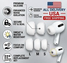 1 150pairs For AirpodsPro NEW Ear Tips Replacement Accessories Cover S/M/L LOT