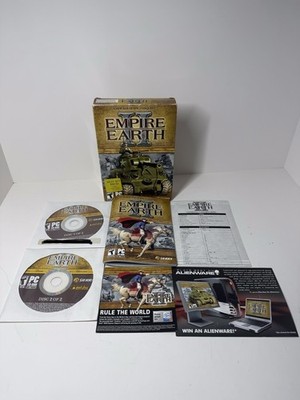 Empire Earth II Game Complete with 2 discs Box And Manual inserts for PC CD-Rom