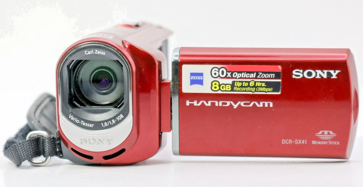 Sony Handycam Red 40-60x Optical Zoom Camcorders for sale | eBay