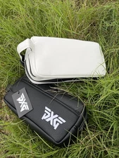 New PXG Golf Ball Pouch Bag Carry Case Outdoor Sport Black/White