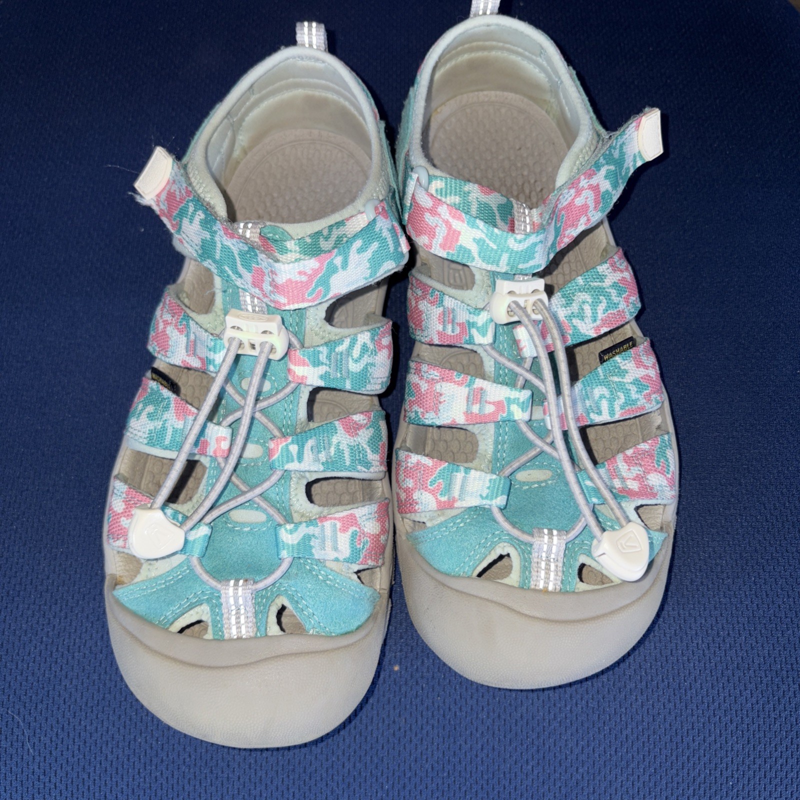 Sandali impermeabili Keen Newport giovani taglia 5 rosa turchese