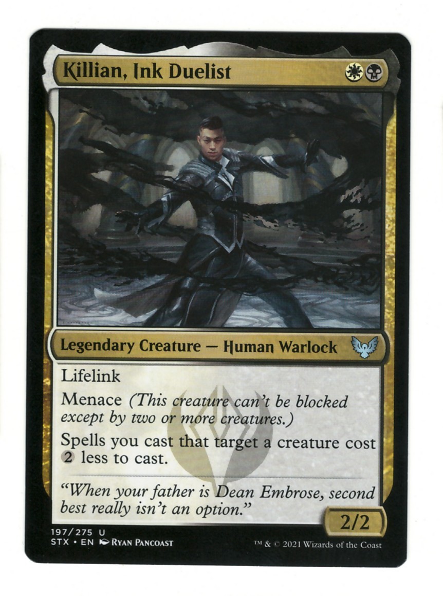 Killian, Ink Duelist 197 Strixhaven: School of Mages Magic: The Gathering NM