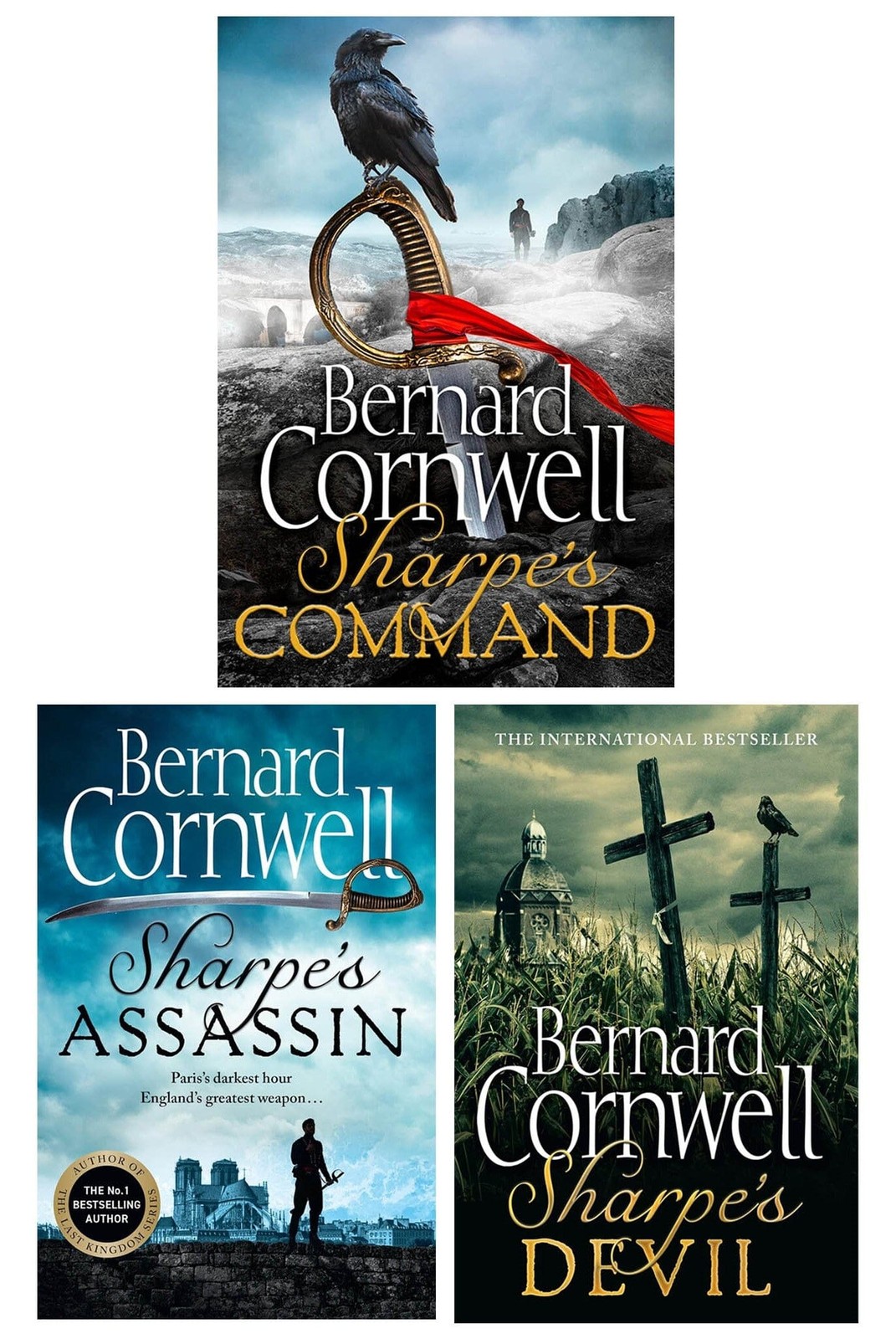 Harpercollins Publishers Men's Green Sharpe By Bernard Cornwell 3 Books Collection Set (Books 14, 23, 24) - Fiction - Paperback/Hardback - Image 3