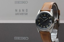 Orologio Uomo SEIKO 7N42-HAP0 SZQV040 Nano Universe Limited Quadrante Nero...